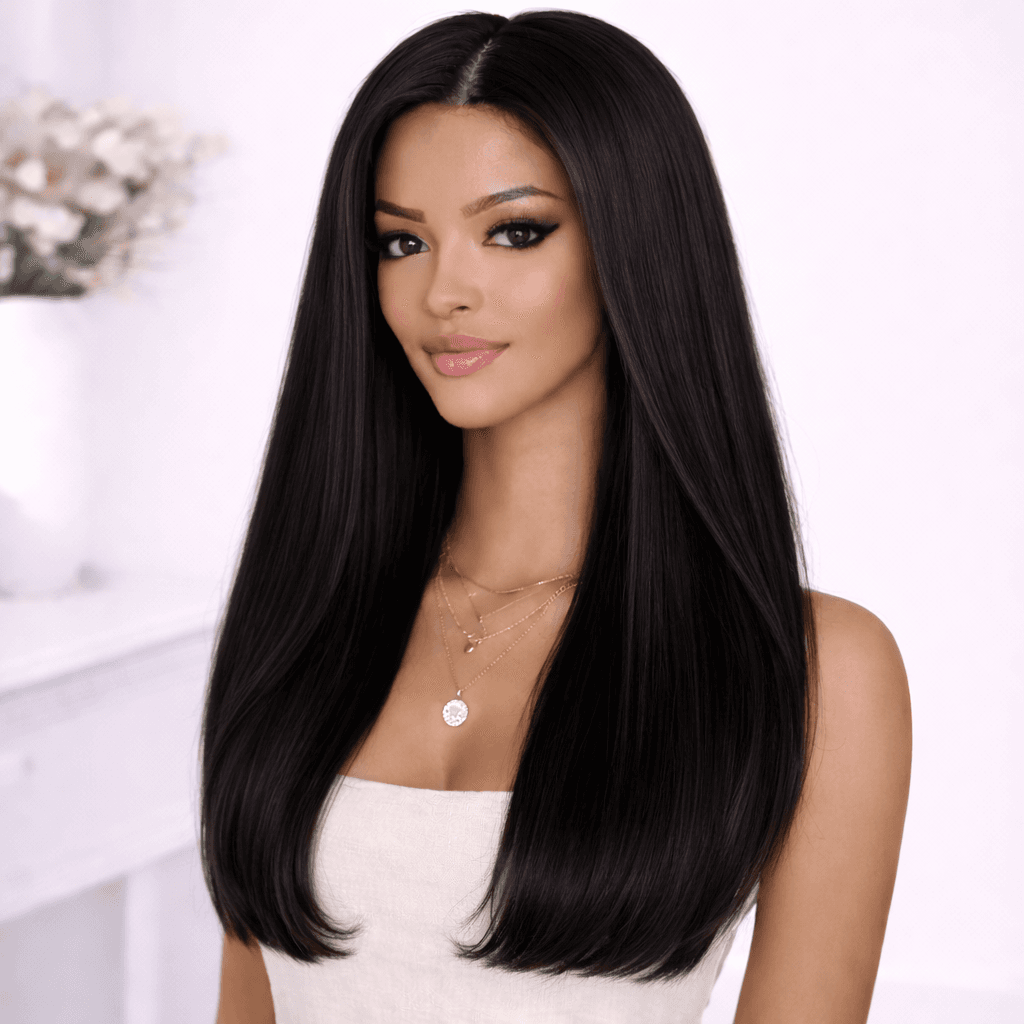 Monofilament Top Wefted Wig
