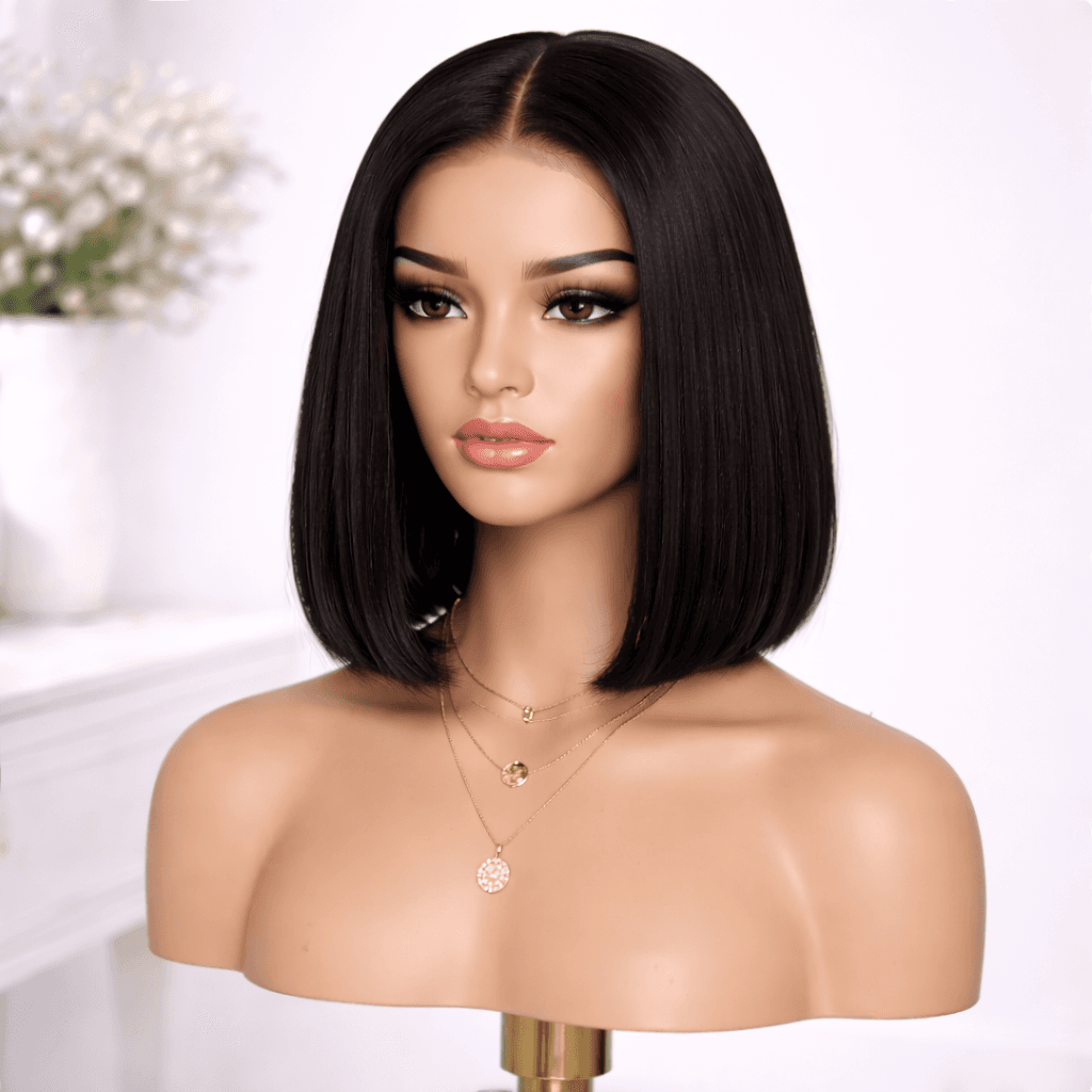 Bob Cut Human Hair Wig