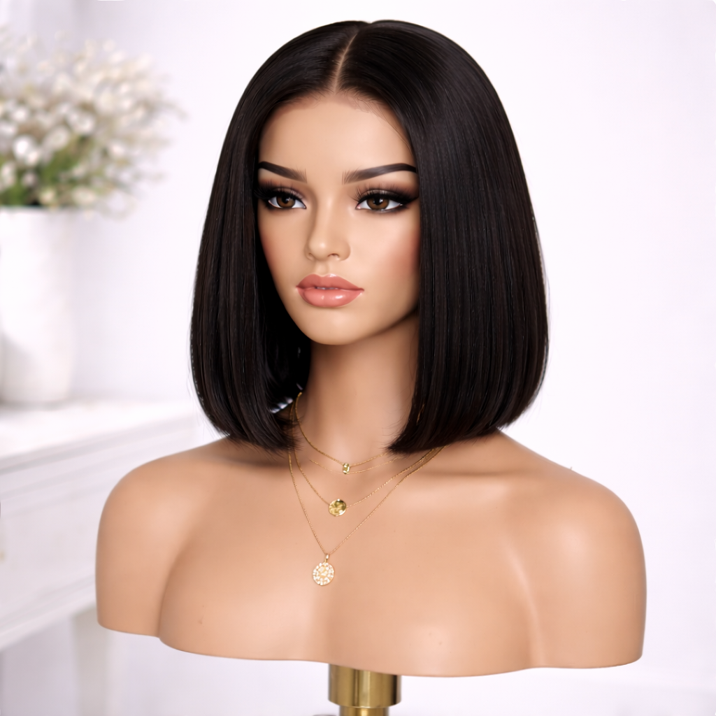 Bob Cut Human Hair Wig
